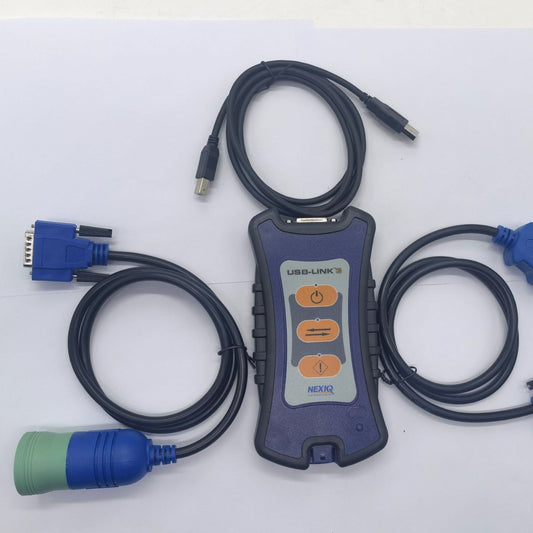 NEXIQ 3 USB Link Compatible Heavy-Duty Truck Diagnostic Scanner & Engine Fault Detector