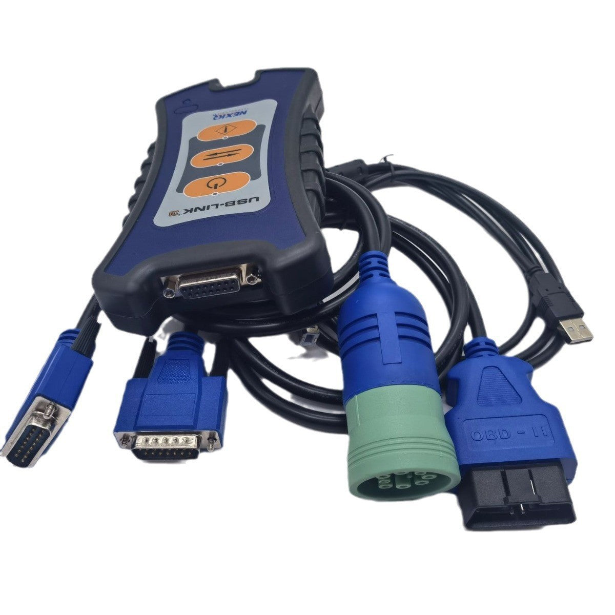 NEXIQ 3 USB Link Compatible Heavy-Duty Truck Diagnostic Scanner & Engine Fault Detector