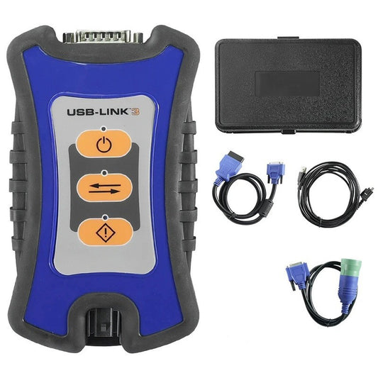 NEXIQ 3 USB Link Compatible Heavy-Duty Truck Diagnostic Scanner & Engine Fault Detector